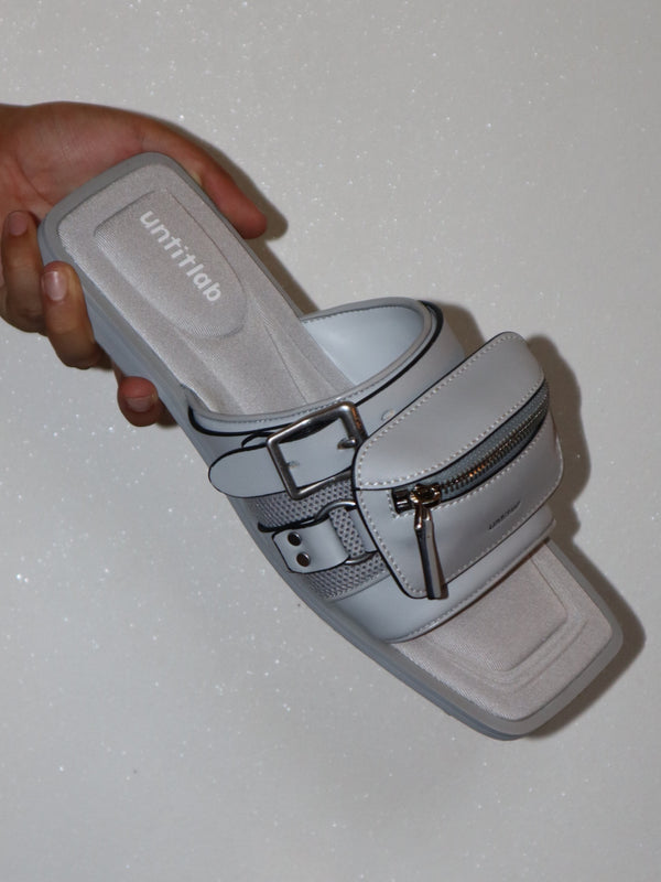 UNTITLAB Grey Reel Sandal